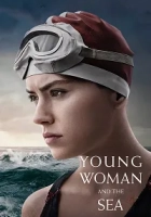 Young Woman and the Sea 2024 Poster